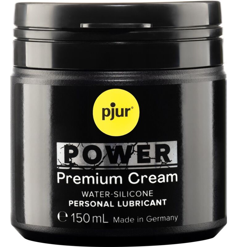 PJUR - LUBRIFIANT PERSONNEL POWER PREMIUM CRÈME 150 ML - Sensualia