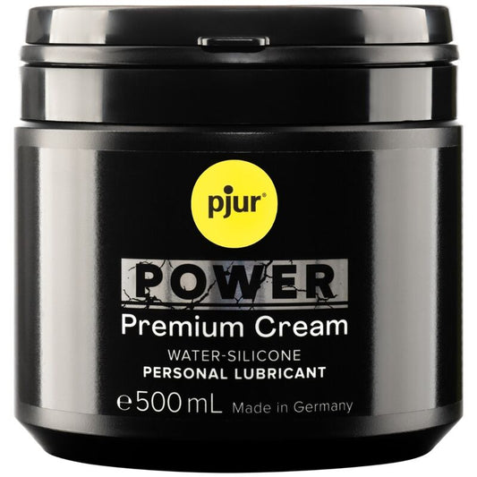 PJUR - LUBRIFIANT PERSONNEL POWER PREMIUM CRÈME 500 ML - Sensualia