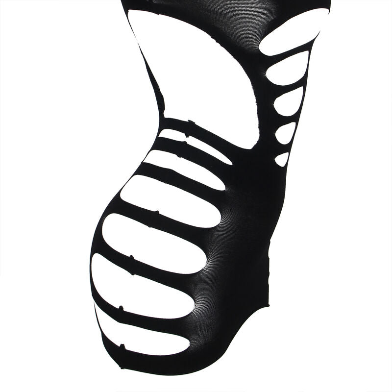 SUBBLIME - 952266 ROBE RÉSILLE ÉLASTIQUE MANCHES LONGUES NOIR TAILLE UNIQUE - Sensualia