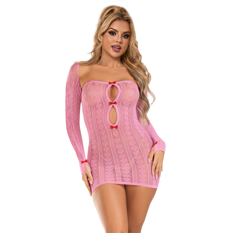 SUBBLIME - 952471 ROBE RÉSEILLE ROSE TAILLE UNIQUE - Sensualia