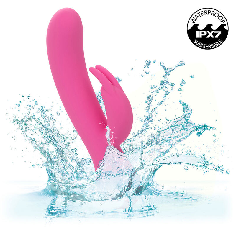 CALEXOTICS - FIRST TIME VIBRATEUR LAPIN RECHARGEABLE ROSE - Sensualia