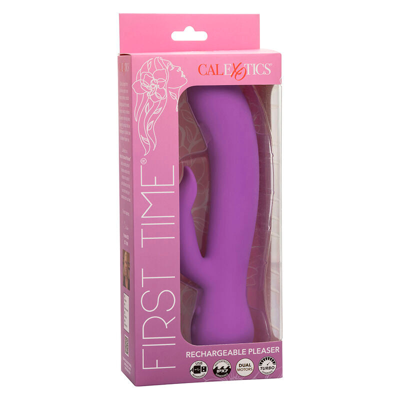 CALEXOTICS - FIRST TIME VIBRATEUR PLEASER RECHARGEABLE VIOLET - Sensualia