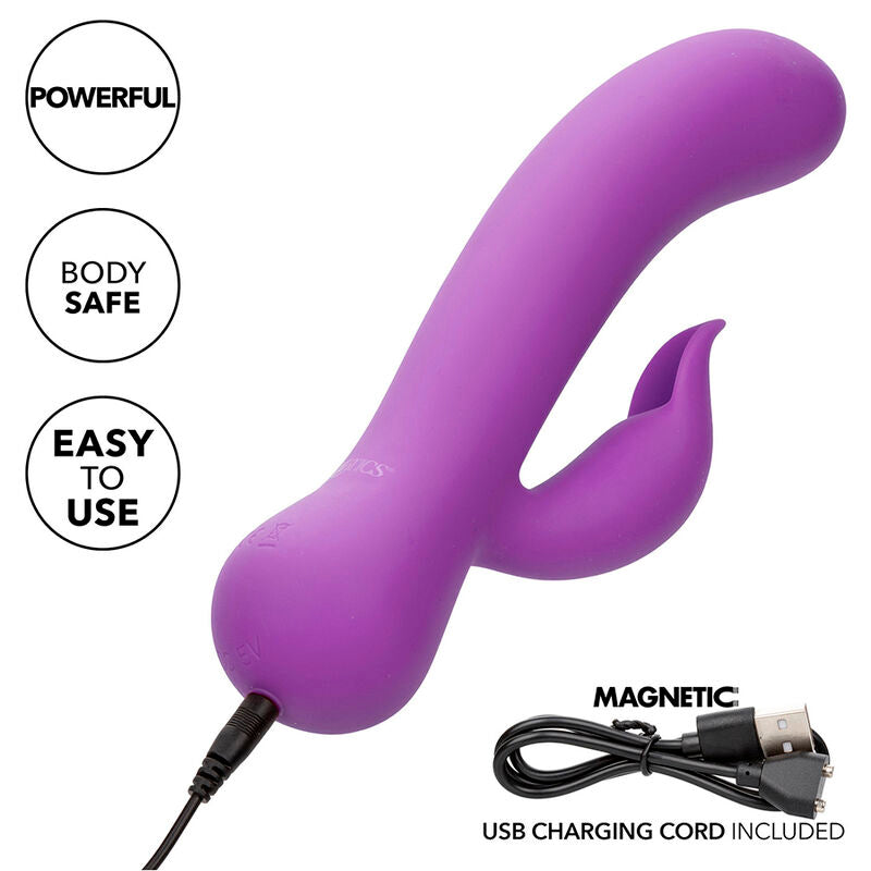 CALEXOTICS - FIRST TIME VIBRATEUR PLEASER RECHARGEABLE VIOLET - Sensualia