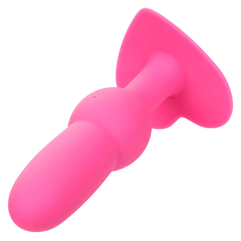 CALEXOTICS - FIRST TIME SONDE ANAL PLUG PERLÉE 10 VIBRATIONS ROSE - Sensualia