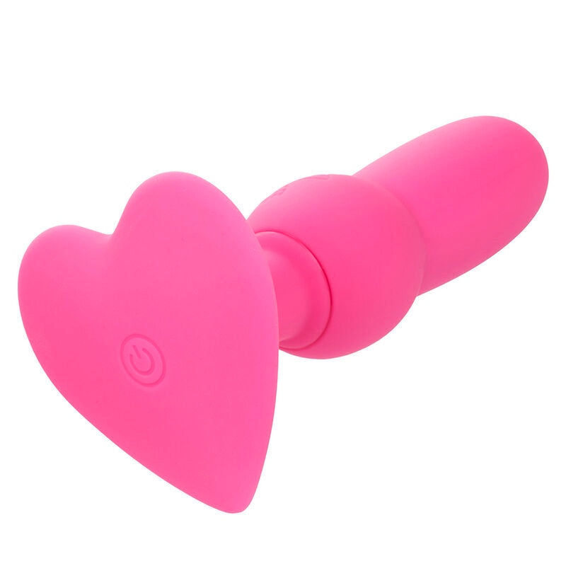 CALEXOTICS - FIRST TIME SONDE ANAL PLUG PERLÉE 10 VIBRATIONS ROSE - Sensualia