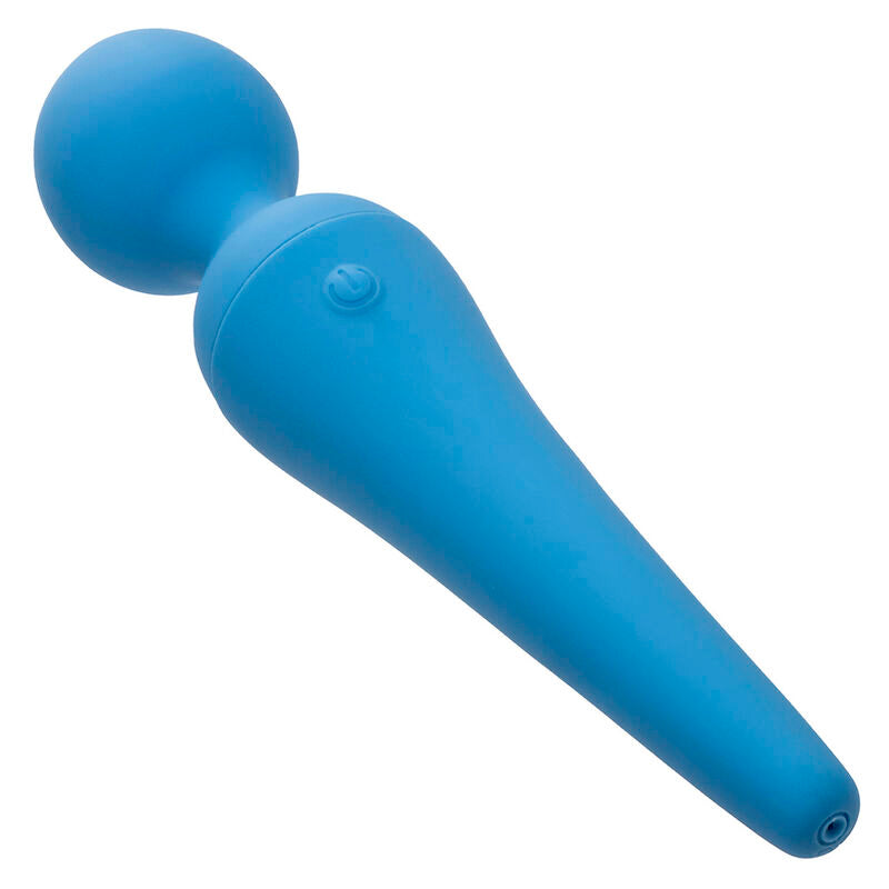 CALEXOTICS - COUTURE KIT VIBRATEUR WAND 10 VIBRATIONS BLEU - Sensualia