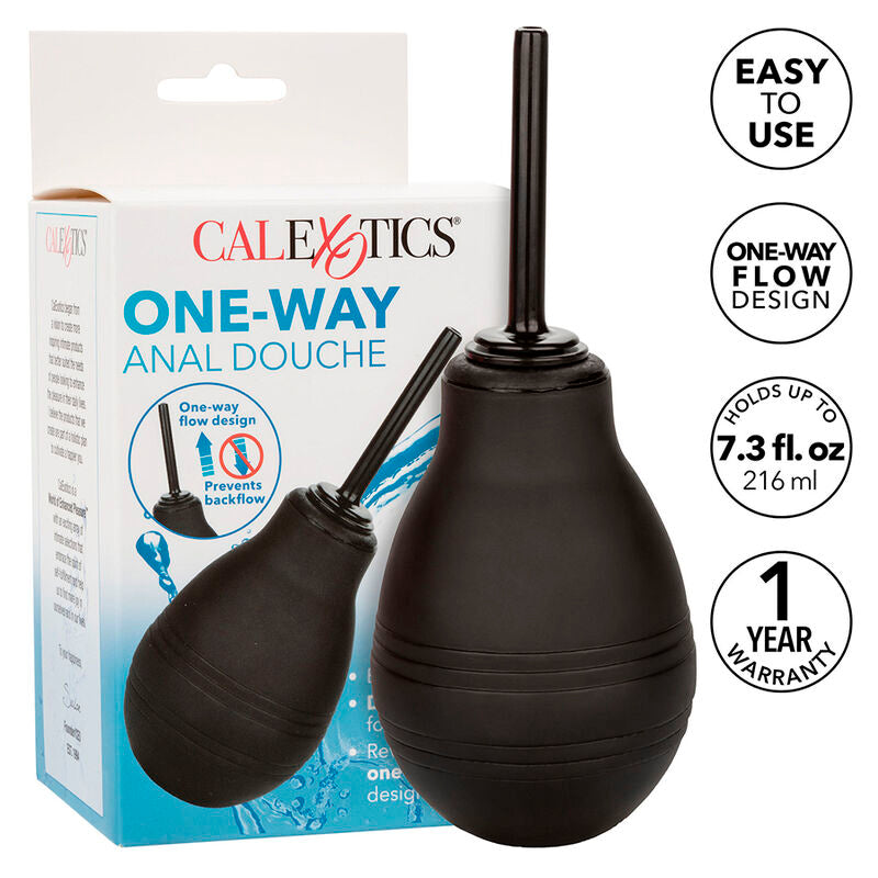 CALEXOTICS - ONE WAY DOUCHE ANALE NOIRE - Sensualia