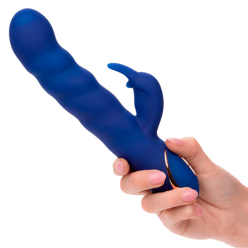 CALEXOTICS - JACK RABBIT VIBRATEUR WAVE MOTION BLEU - Sensualia