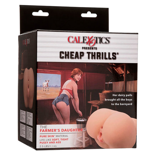 CALEXOTICS - LA FILLE DU FERMIER DOUBLE MASTURBATEUR RÉALISTE CHAIR - Sensualia