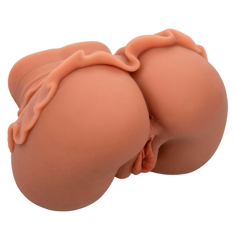 CALEXOTICS - LA REINE DU RETOUR À LA MAISON MASTURBATEUR DOUBLE RÉALISTE CARAMEL - Sensualia
