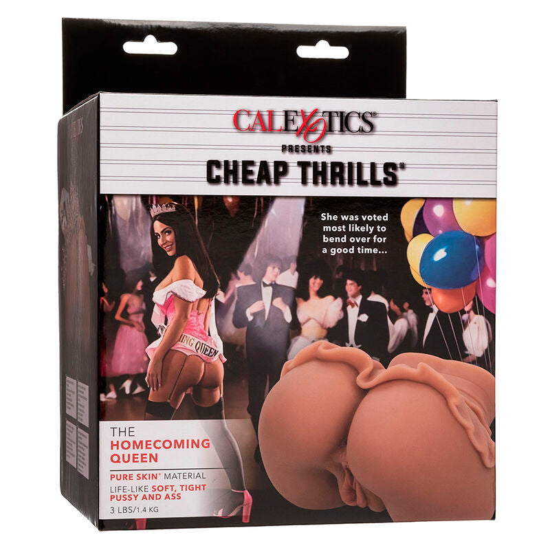 CALEXOTICS - LA REINE DU RETOUR À LA MAISON MASTURBATEUR DOUBLE RÉALISTE CARAMEL - Sensualia