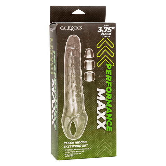 CALEXOTICS - MAXX EXTENSEUR DE PÉNIS RÉGLABLE TRANSPARENT - Sensualia