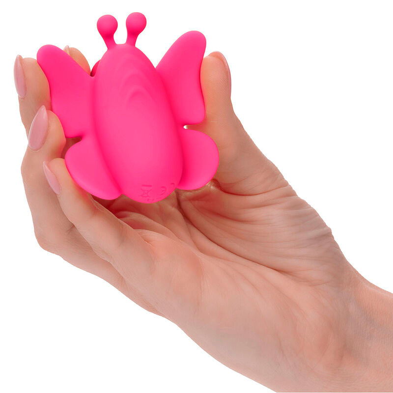 CALEXOTICS - NEON VIBES FLUTTER VIBE STIMULATEUR 10 VIBRATIONS ROSE - Sensualia