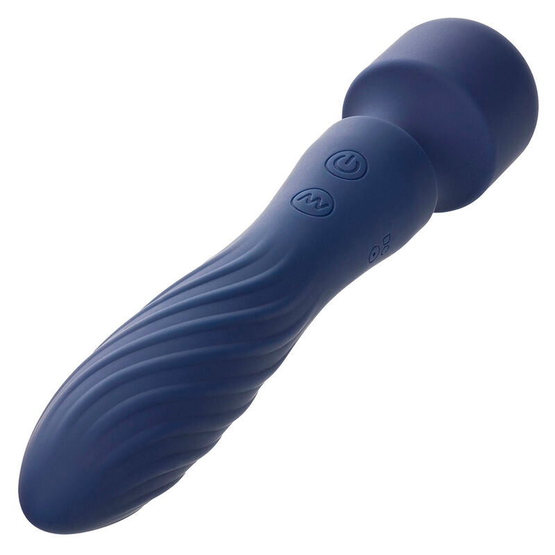 CALEXOTICS - CHARISMA MYSTIQUE MASSEUR DOUBLE MOTEURS 12 FONCTIONS 20,5 CM X 4,5 CM VIOLET - Sensualia
