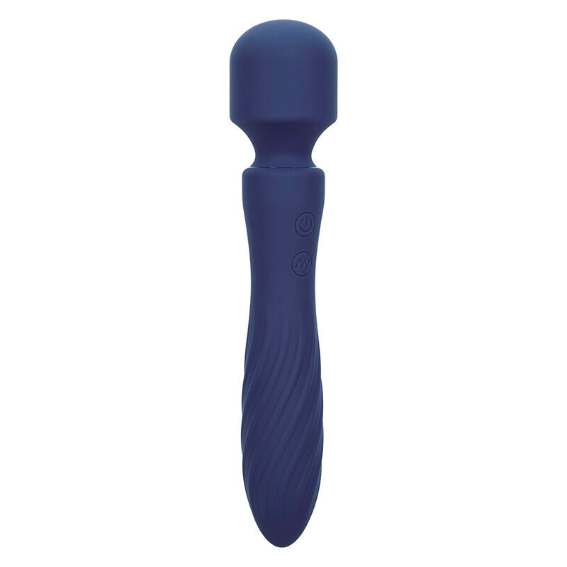 CALEXOTICS - CHARISMA MYSTIQUE MASSEUR DOUBLE MOTEURS 12 FONCTIONS 20,5 CM X 4,5 CM VIOLET - Sensualia