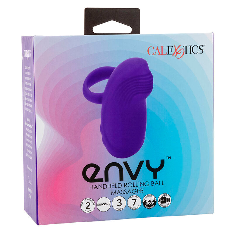 CALEXOTICS - ENVY MASSEUR À BILLE PORTABLE 7 VIBRATIONS VIOLET - Sensualia