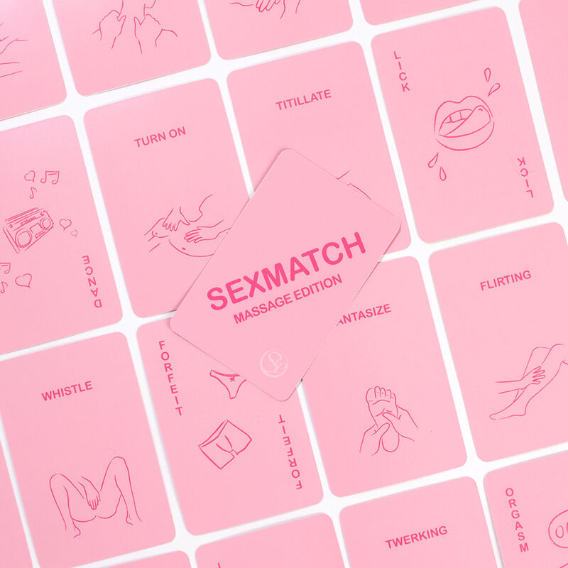 SECRETPLAY - JEU SEXMATCH ÉDITION MASSAGE - Sensualia