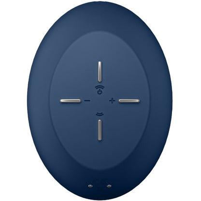 SATISFYER - AIR POWER 4 STIMULATEUR & VIBRATEUR 12 VIBRATIONS BLEU - Sensualia