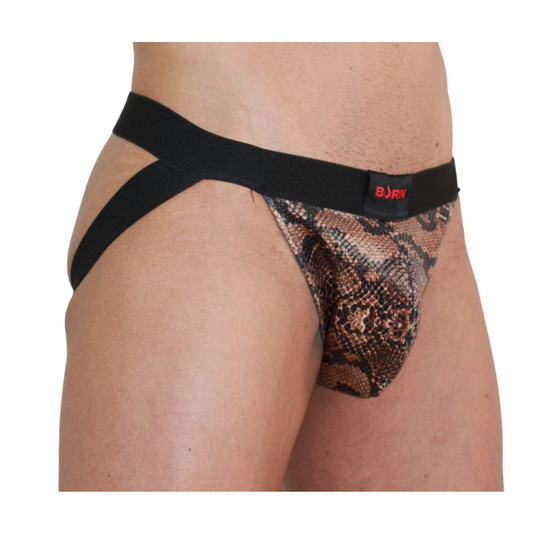 BURN - 002 JOCK SNAKE NEGRO S - Sensualia