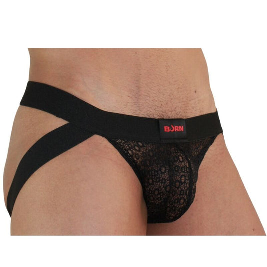 BURN - 005 JOCK LENCERO NEGRO S - Sensualia