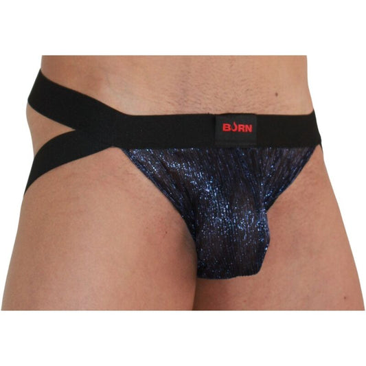 BURN - 006 JOCK BRILLANTE AZUL / NEGRO S - Sensualia