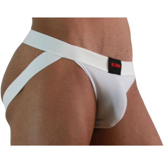 BURN - 007 JOCK LYCRA BLANCO S - Sensualia