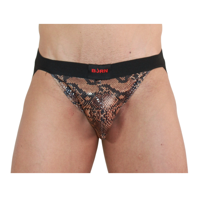 BURN - 002 JOCK SNAKE NEGRO S - Sensualia