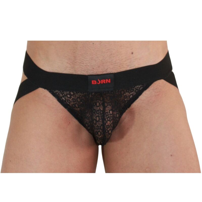 BURN - 005 JOCK LENCERO NEGRO S - Sensualia