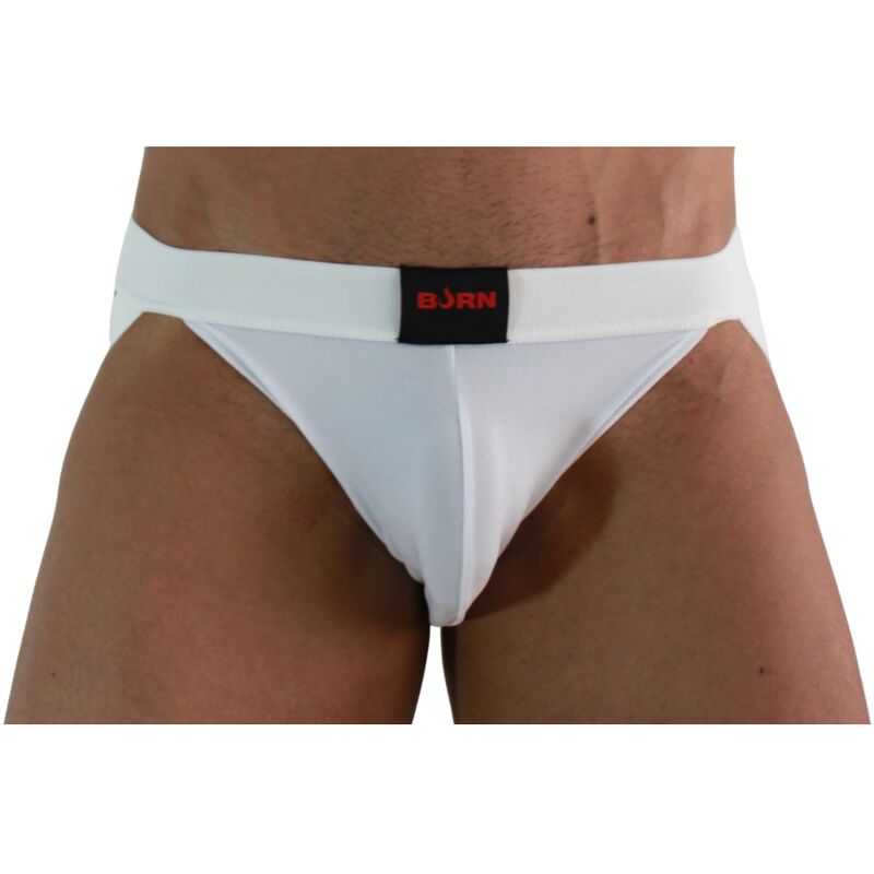 BURN - 007 JOCK LYCRA BLANCO S - Sensualia