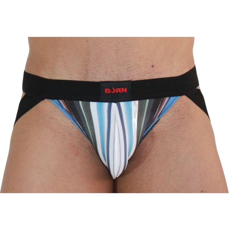 BURN - 009 JOCK MULTICOLOR / NEGRO S - Sensualia