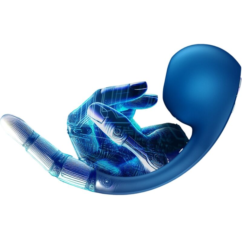 SATISFYER - PRO+ WAVE 4 STIMULATEUR POINT G ET IMPULSION D'AIR APPLICATION GRATUITE BLEU FONCÉ - Sensualia