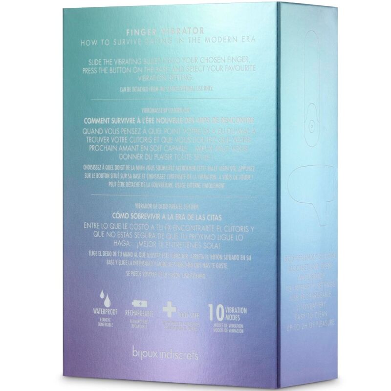 BIJOUX - MIEUX QUE VOTRE EX VIBRATEUR BULLET 10 VIBRATIONS GRIS - Sensualia