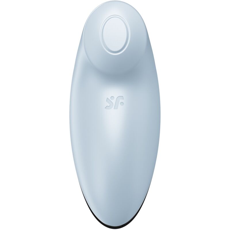 SATISFYER - TAP & CLIMAX 2 VIBRATEUR & STIMULATEUR BLEU - Sensualia