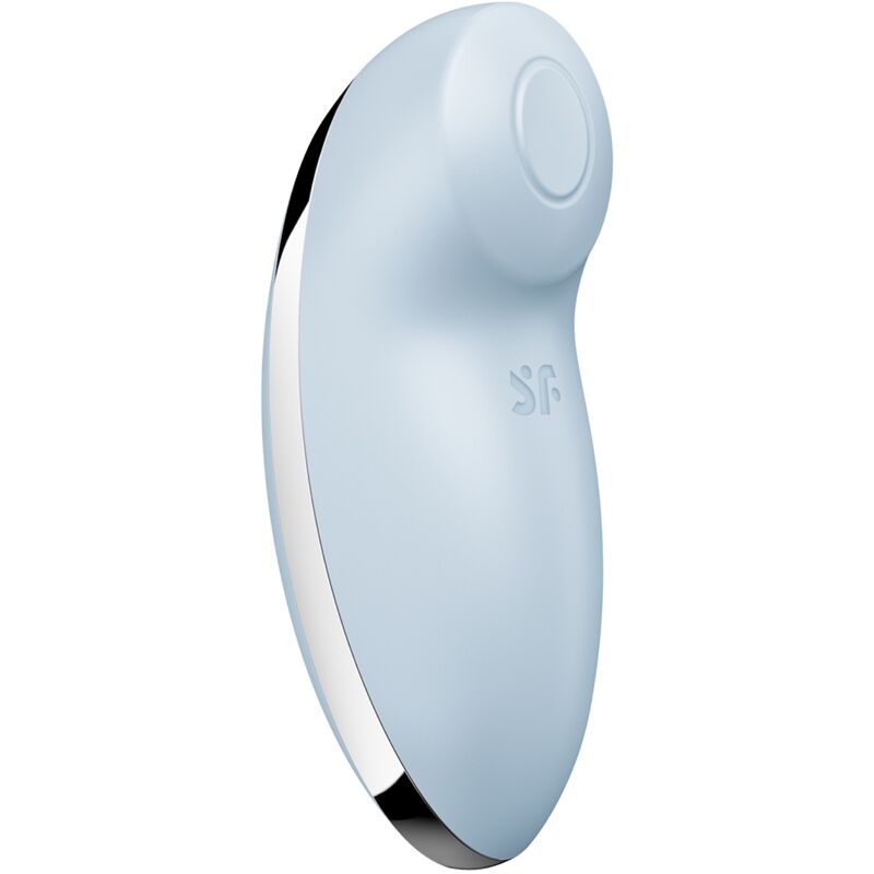 SATISFYER - TAP & CLIMAX 2 VIBRATEUR & STIMULATEUR BLEU - Sensualia