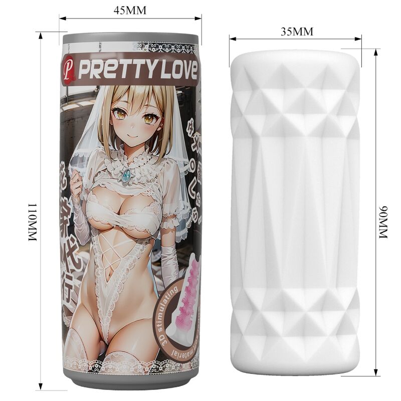 PRETTY LOVE - MASTURBATEUR POUR HOMME MODÈLE 1 - Sensualia