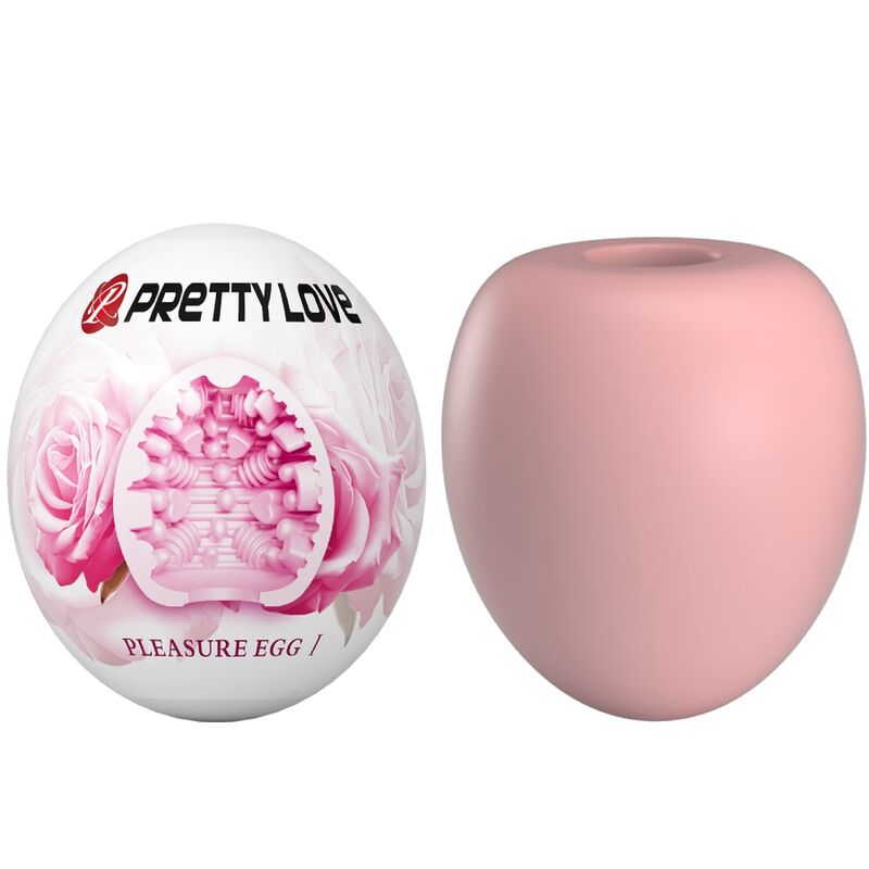 PRETTY LOVE - MASTURBATEUR POUR HOMME OEUF ROSE - Sensualia