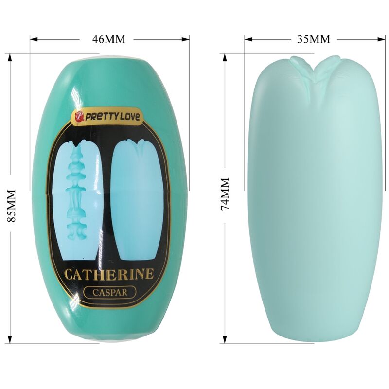PRETTY LOVE - MASTURBATEUR HOMME CATHERINE VERT - Sensualia