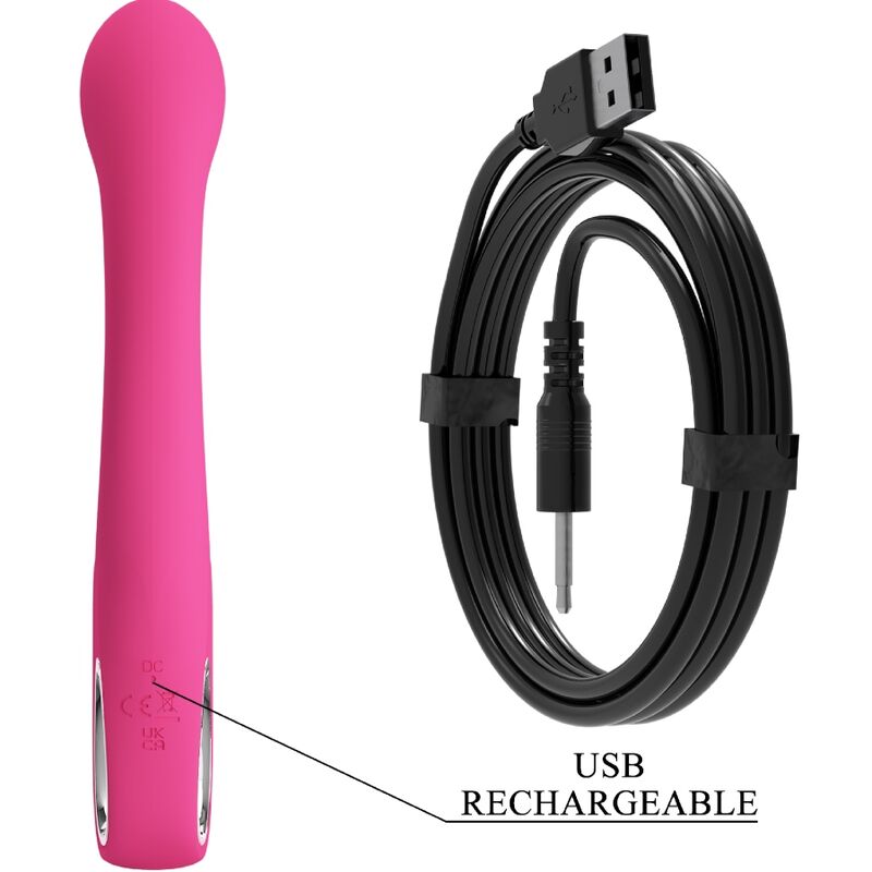 PRETTY LOVE - VIBRATEUR FRITZ RABBIT 12 VIBRATIONS ROSE - Sensualia