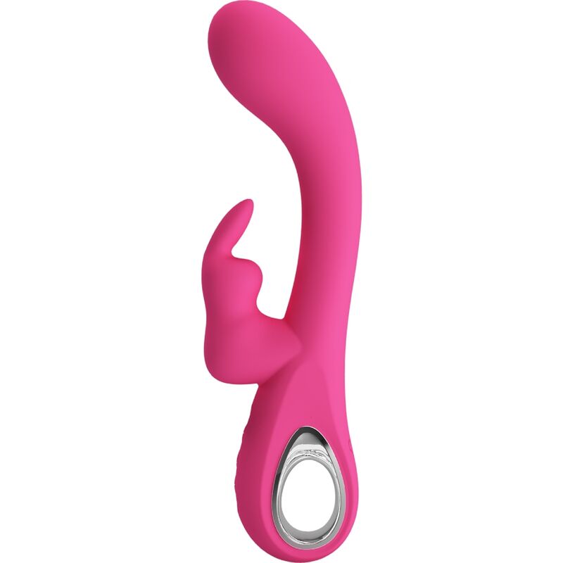 PRETTY LOVE - VIBRATEUR NOVAK RABBIT 12 VIBRATIONS ROSE - Sensualia