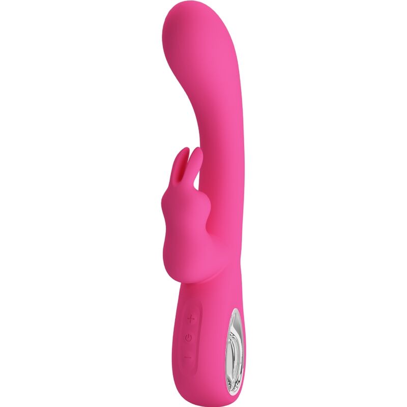 PRETTY LOVE - VIBRATEUR NOVAK RABBIT 12 VIBRATIONS ROSE - Sensualia