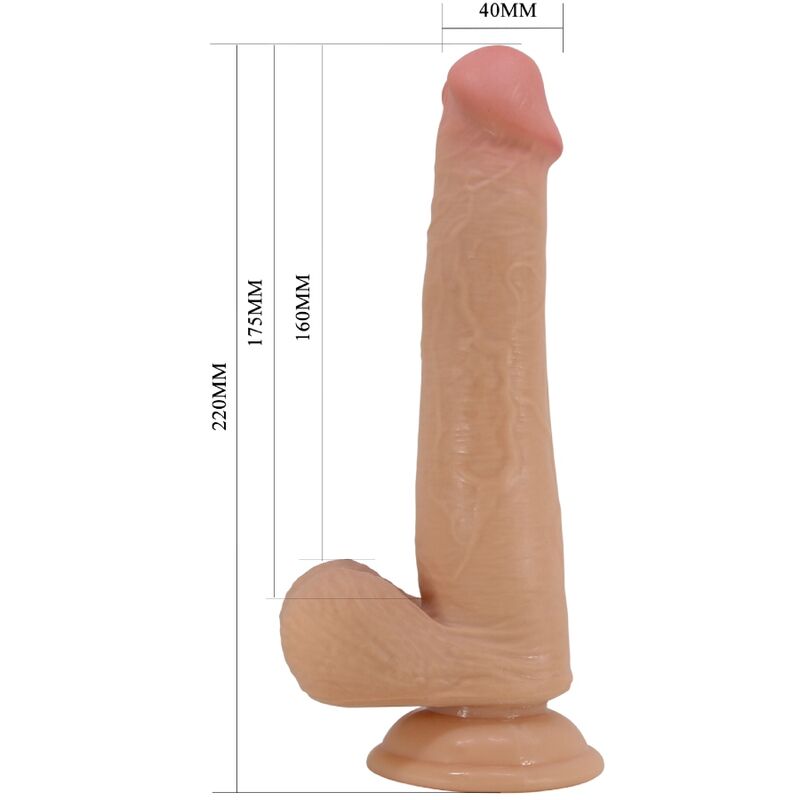 PRETTY LOVE - GRAND GODE RÉALISTE 22 CM CHAIR - Sensualia