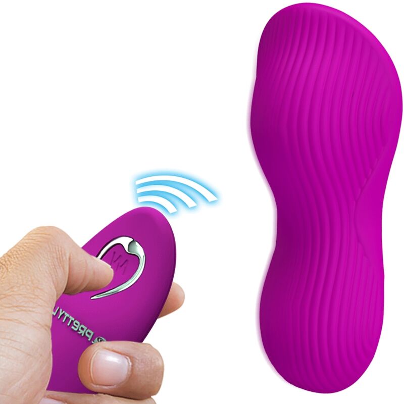 PRETTY LOVE - ROMARIO STIMULATEUR DE CLITORIS À LAY-ON TÉLÉCOMMANDE ROSE - Sensualia