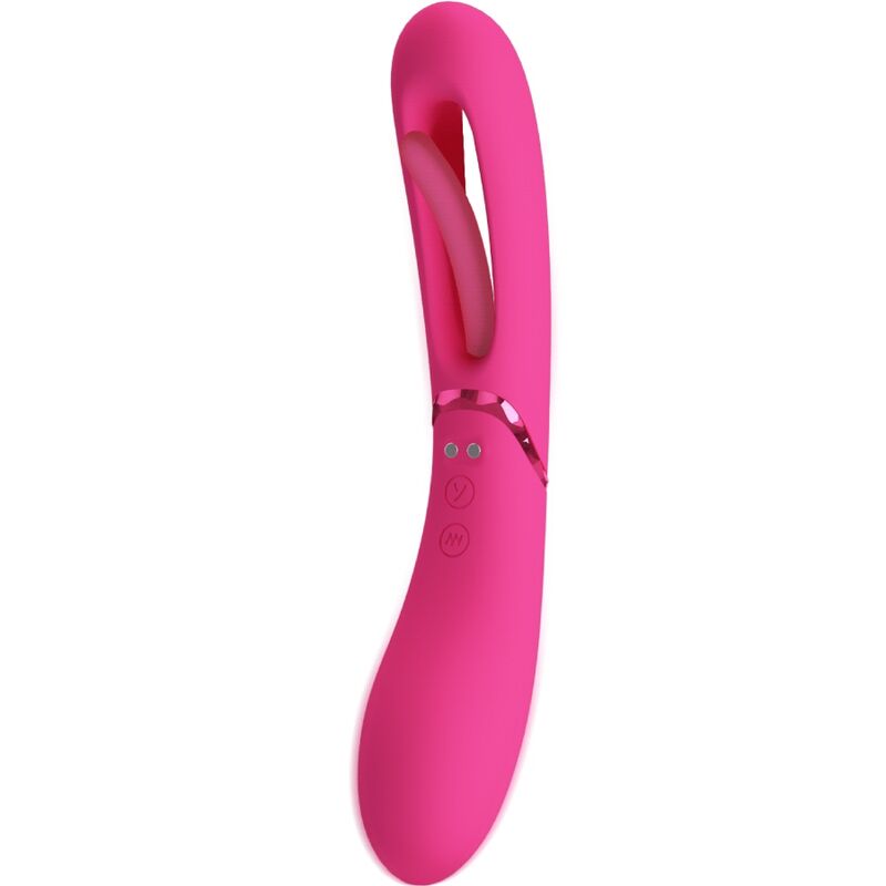 ROMANCE - VIBRATEUR POINT G LEXIE 7 VIBRATIONS ROSE - Sensualia