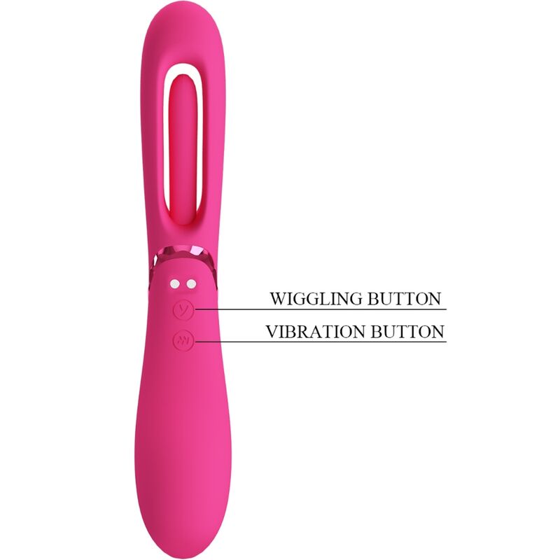 ROMANCE - VIBRATEUR POINT G LEXIE 7 VIBRATIONS ROSE - Sensualia
