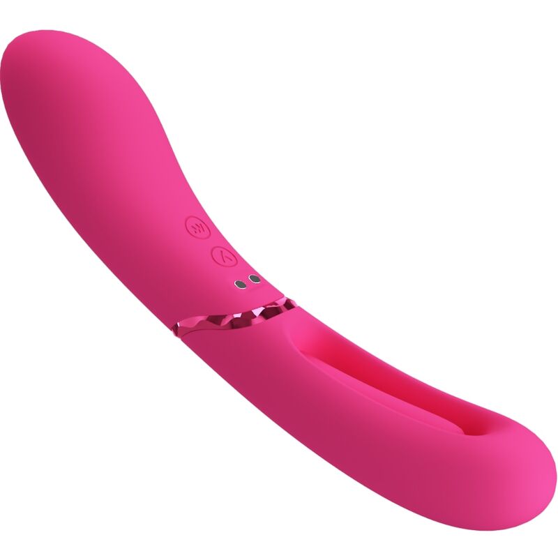 ROMANCE - VIBRATEUR POINT G LEXIE 7 VIBRATIONS ROSE - Sensualia