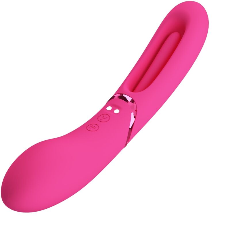 ROMANCE - VIBRATEUR POINT G LEXIE 7 VIBRATIONS ROSE - Sensualia