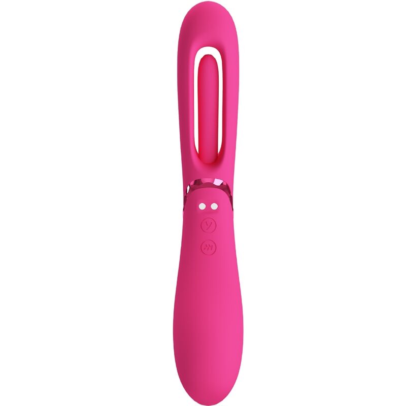 ROMANCE - VIBRATEUR POINT G LEXIE 7 VIBRATIONS ROSE - Sensualia