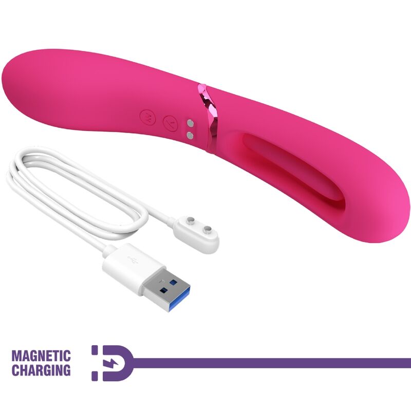 ROMANCE - VIBRATEUR POINT G LEXIE 7 VIBRATIONS ROSE - Sensualia
