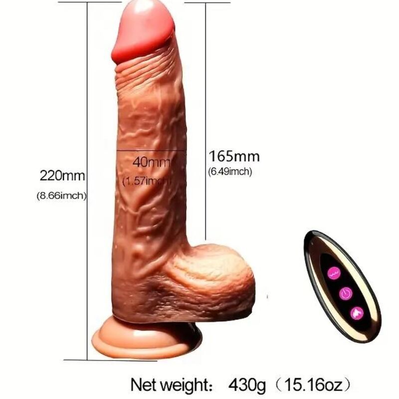 ARMONY - GODE RÉALISTE VIBRANT RECHARGEABLE - Sensualia