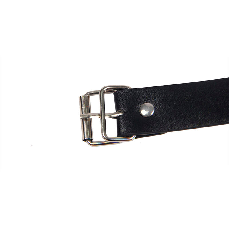 SUBBLIME - 953720 PINCES À SEINS EN CUIR BONDAGE NOIRES TAILLE UNIQUE - Sensualia